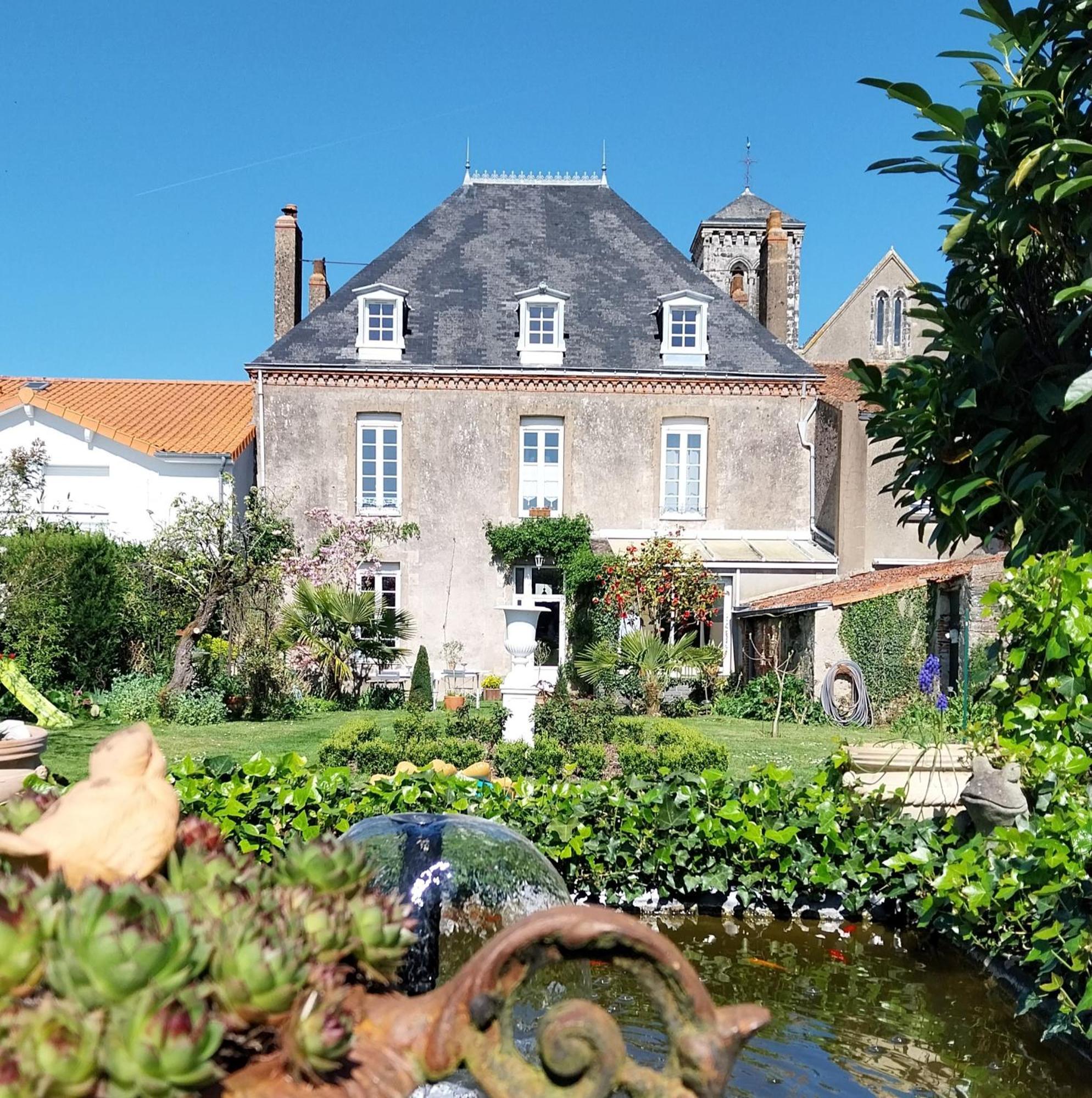 Saint-Laurent-Des-Autels Le Griffon 1855酒店 外观 照片